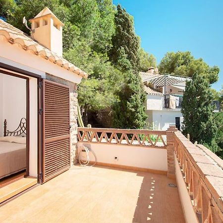 Sunny House With Great Sea Views, 3 Terraces, Private Heated Pool And Sauna La Herradura  Dış mekan fotoğraf
